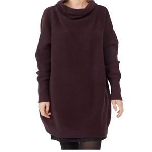 Free People Black tunic sweater XS